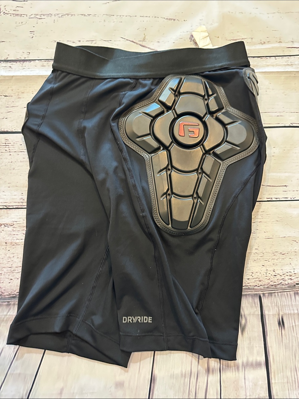 Burton Black Men's Protective Athletic Shorts with Hip Pad